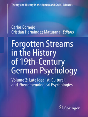 cover image of Forgotten Streams in the History of 19th-Century German Psychology